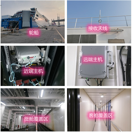  矿区海上游轮轮船渔船覆盖案例